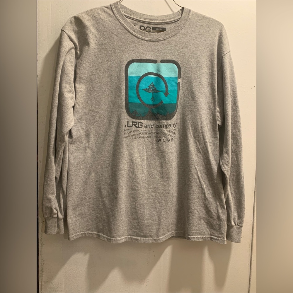 LRG grey longsleeve Large shirt